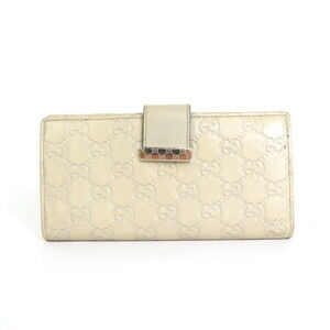 Gucci long wallet Gucci Guccissima leather beige